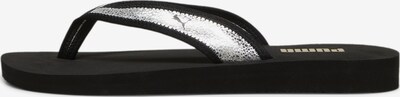 PUMA T-Bar Sandals in Black / Silver, Item view