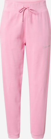 Pantalon Calvin Klein Sport en rose : devant