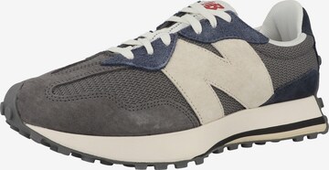 Baskets basses '327' new balance en gris : devant