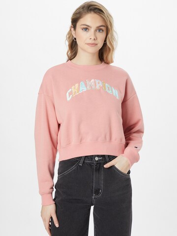 Champion Authentic Athletic Apparel Sweatshirt in Pink: predná strana