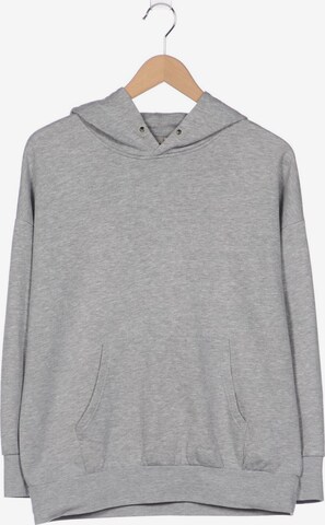 ONLY Sweatshirt & Zip-Up Hoodie in M in Grey: front