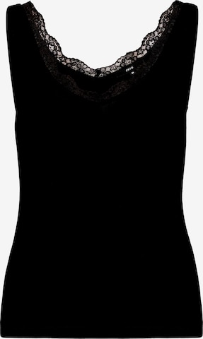 zero Top in Schwarz: Vorderseite