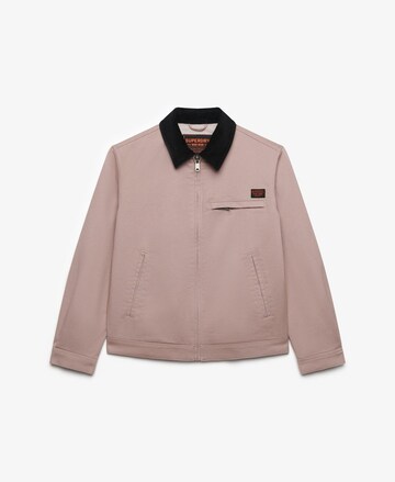 Superdry & Co Between-Season Jacket 'Ranch' in Brown