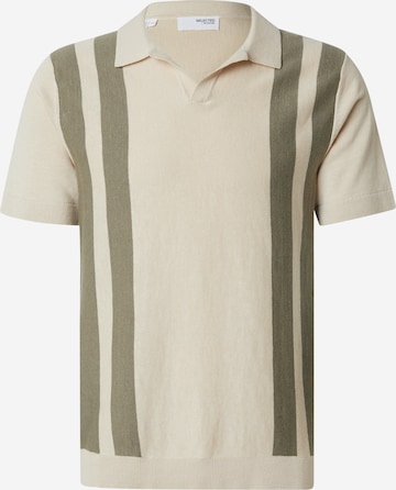 SELECTED Pullover 'SLHMATTIS' i beige: forside