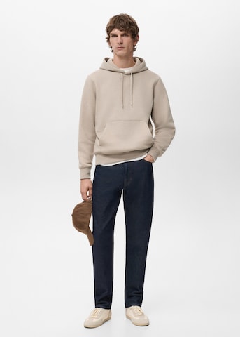 MANGO MAN Sweatshirt 'Bono' in Beige