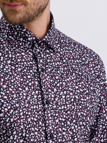 Coupe regular Chemise 'Kent' PIERRE CARDIN en mélange de couleurs