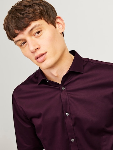 Slim fit Camicia di JACK & JONES in rosso