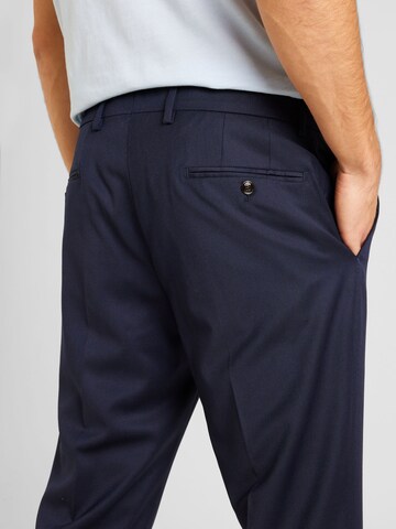 JOOP! Regular Pleated Pants '34Blayr' in Blue