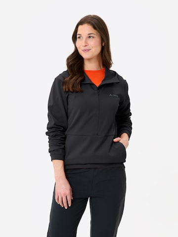 VAUDE Sportief sweatshirt 'Cyclist' in Zwart