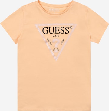 GUESS T-Shirt in Orange: Vorderseite