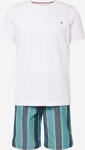 Tommy Hilfiger Underwear Pyjama kort in Blauw: voorkant