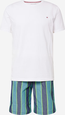 Tommy Hilfiger Underwear Short Pajamas in Blue: front