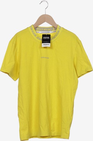 Calvin Klein Jeans T-Shirt S in Gelb: predná strana