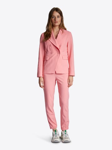 Rich & Royal Normalny krój Spodnie w kolorze różowy