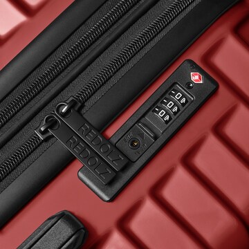 Trolley 'Essentials 18' di Redolz in rosso