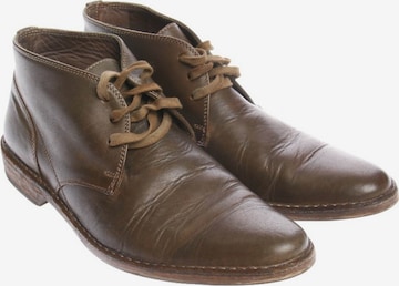 DOLCE & GABBANA Stiefeletten 44 in Braun: Vorderseite