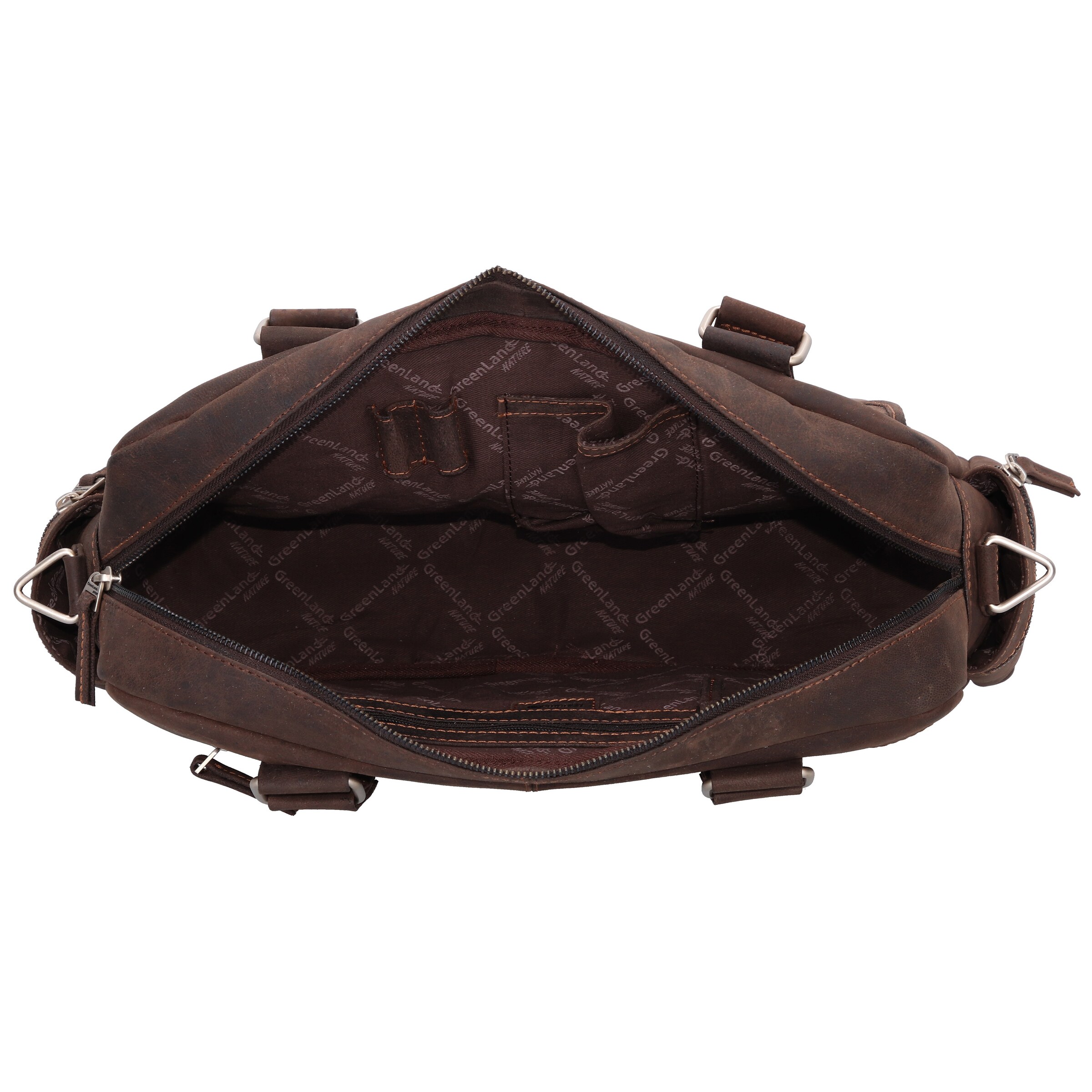 Greenland Nature Document bag in Brown