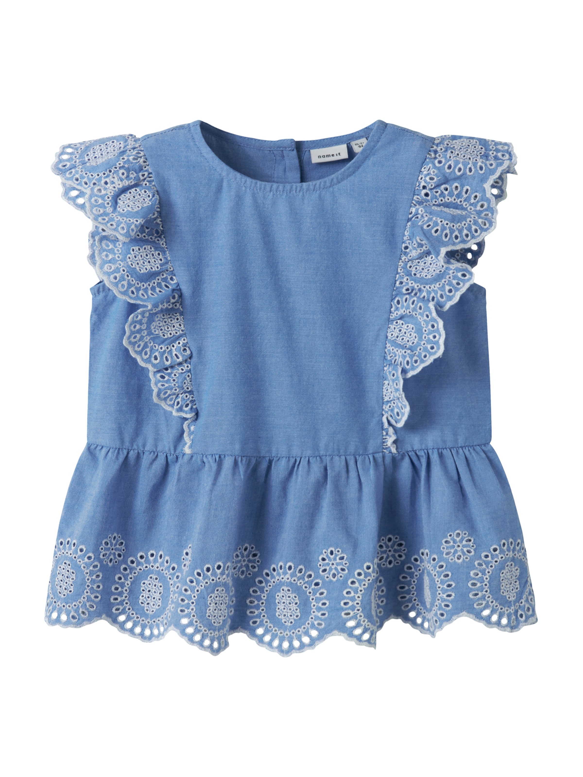 NAME IT Blusentop 'NMFFERMA' in Lila: Vorderseite