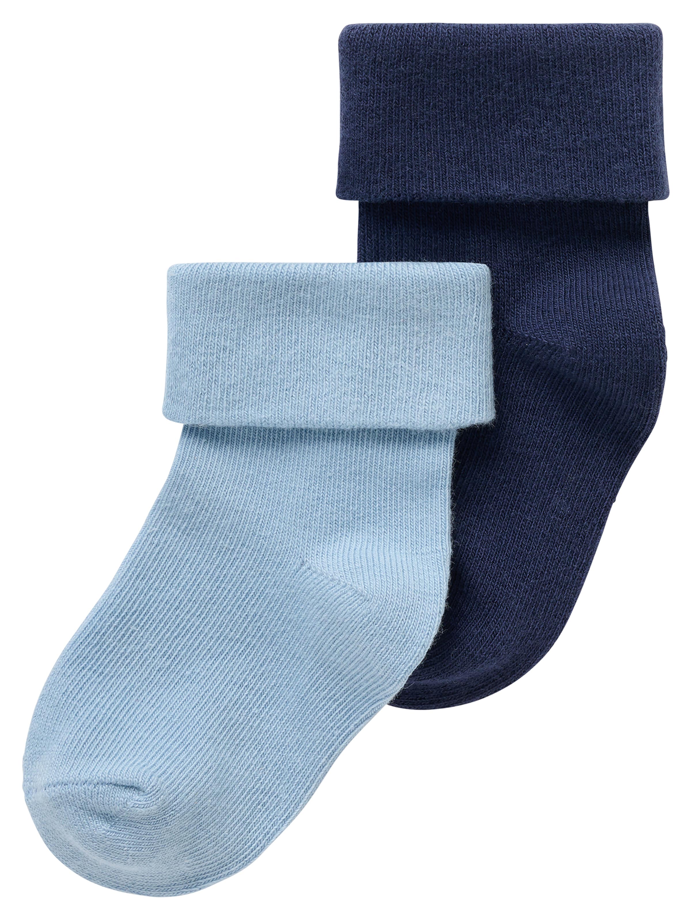 Chaussettes 'Newstead' Noppies en bleu : devant