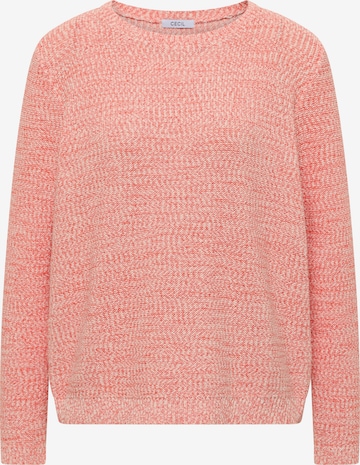 CECIL Pullover in Orange: Vorderseite