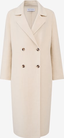 RICANO - Abrigo de entretiempo 'Clara' en blanco: frente