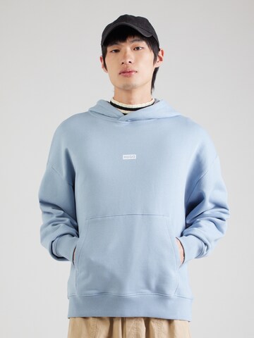 Sweat-shirt 'Nazardo' HUGO en bleu : devant