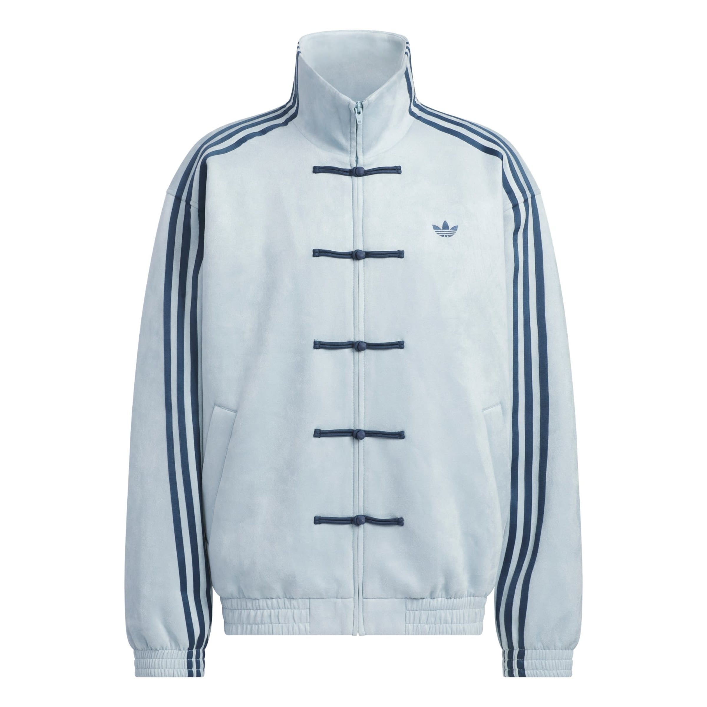 Veste mi-saison 'New Chinese Style Track' ADIDAS ORIGINALS en bleu : devant