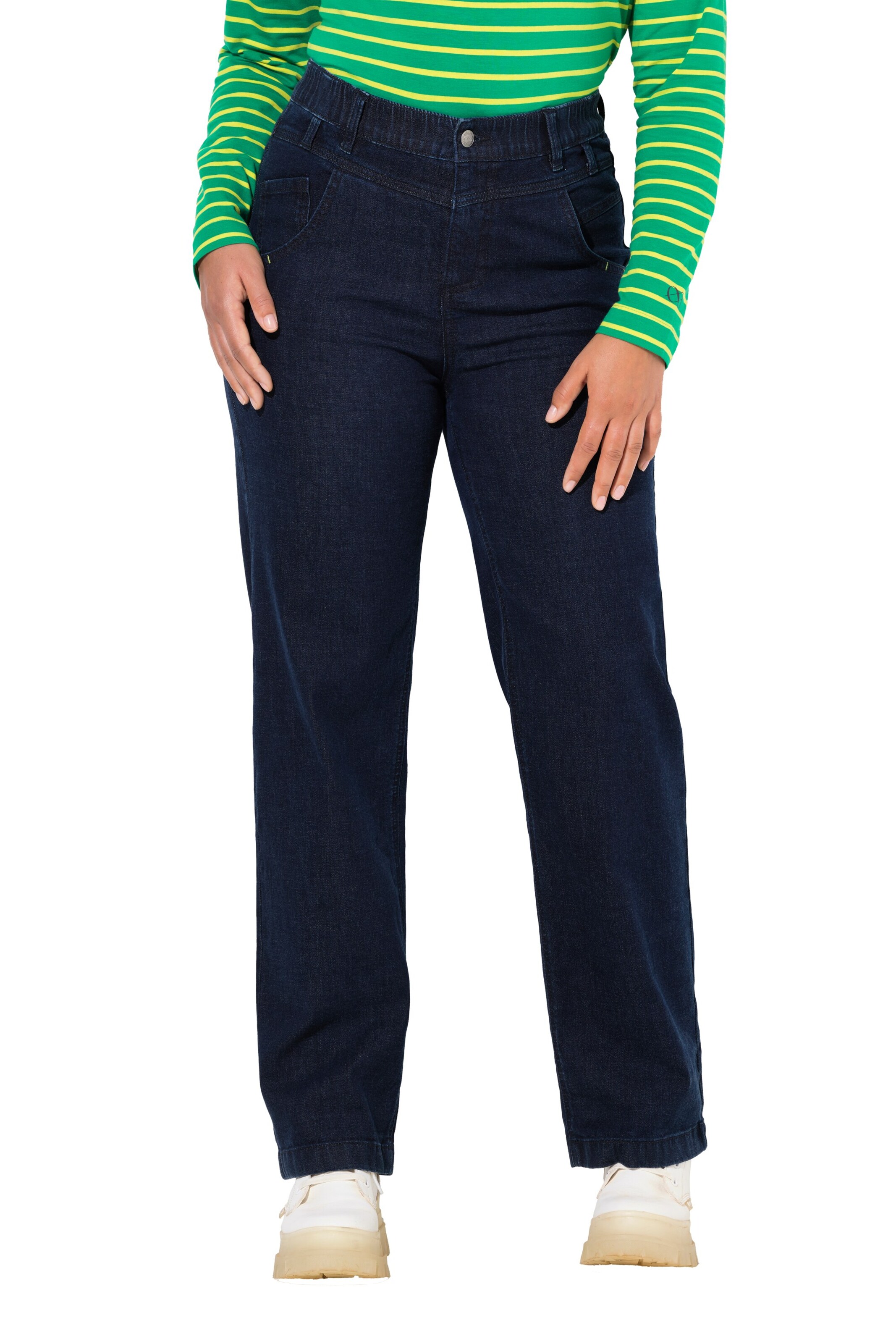 LAURASØN Regular Jeans in Blau: Vorderseite