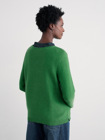 Pull-over 'Makers' Seasalt Cornwall en vert