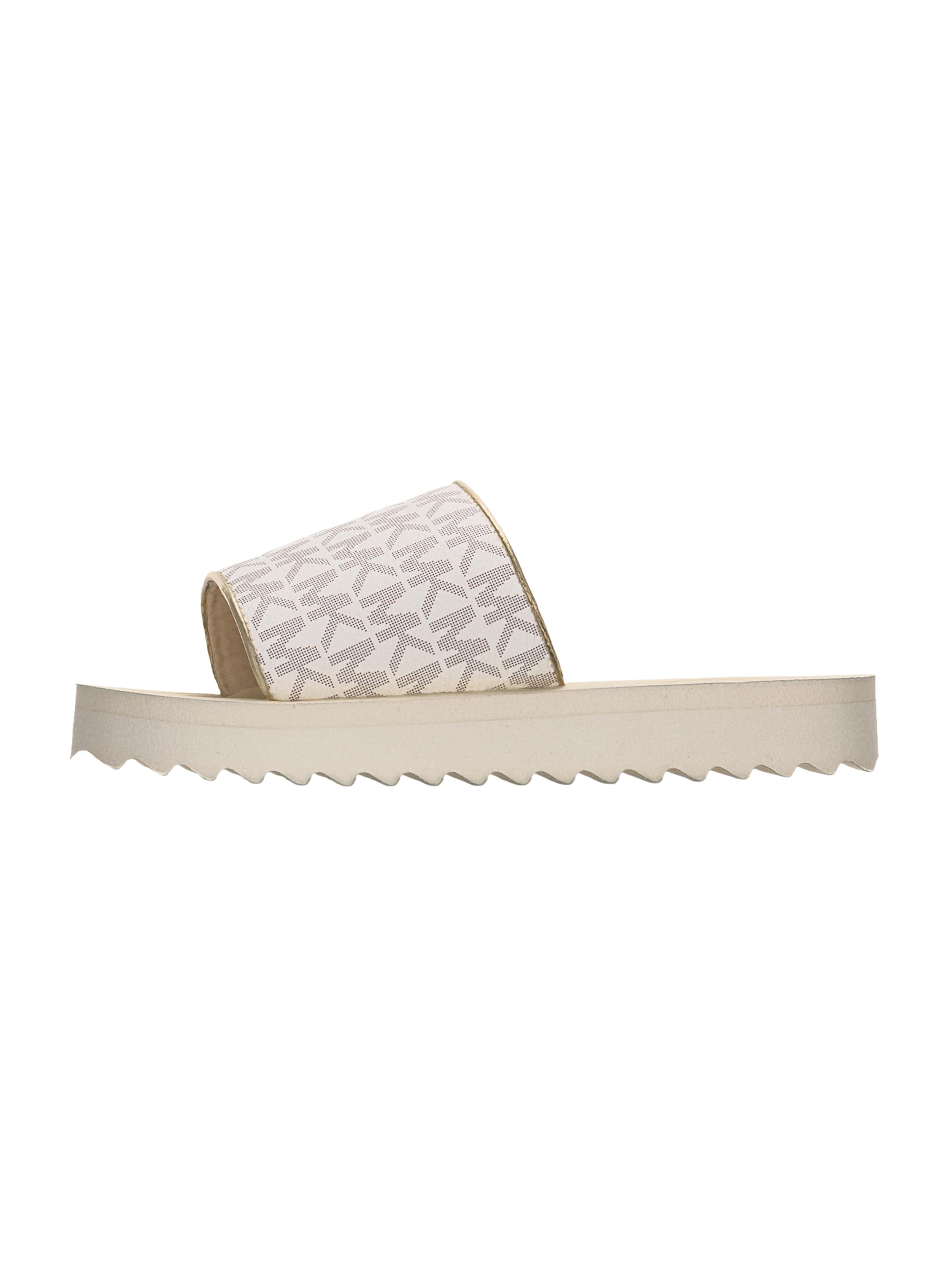 Michael Kors Kids - Sandalias 'TEAGAN MERRICK 2' en beige: frente