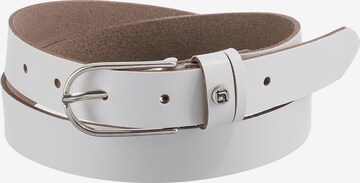 H.I.S Belt in White: front