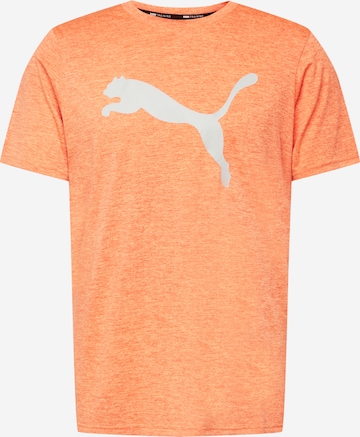 T-Shirt fonctionnel PUMA en orange : devant