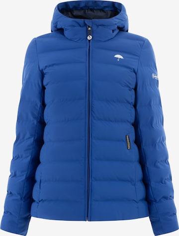 Schmuddelwedda Winterjacke in Blau: predná strana