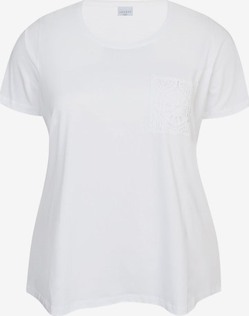 Zhenzi Shirt 'Carla' in Wit: voorkant