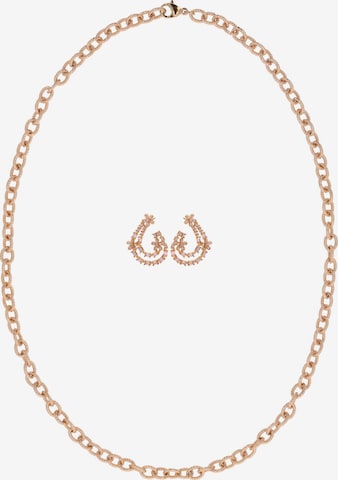 faina - Conjunto de joyería en oro: frente