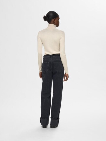 SELECTED FEMME Trui 'Naja' in Beige