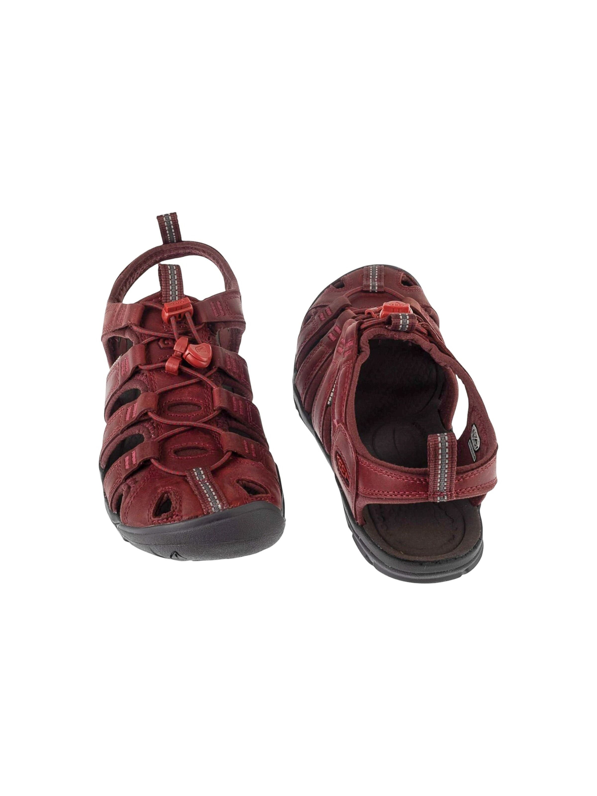 KEEN Sandale 'Keen Clearwather Cnx Leather Sandal'‌‌‌‌‌‌‌‌‌‌ in Rot