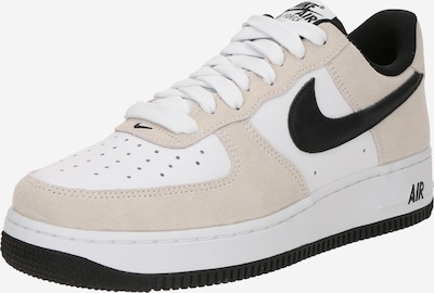 Nike Sportswear Matalavartiset tennarit 'AIR FORCE 1 '07 LV8' värissä kerma / musta / valkoinen, Tuotenäkymä