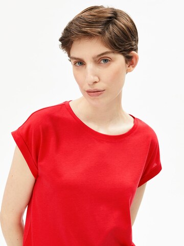 ARMEDANGELS Shirt in Rood