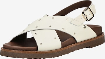 Sandalo con cinturino di PIKOLINOS in bianco: frontale