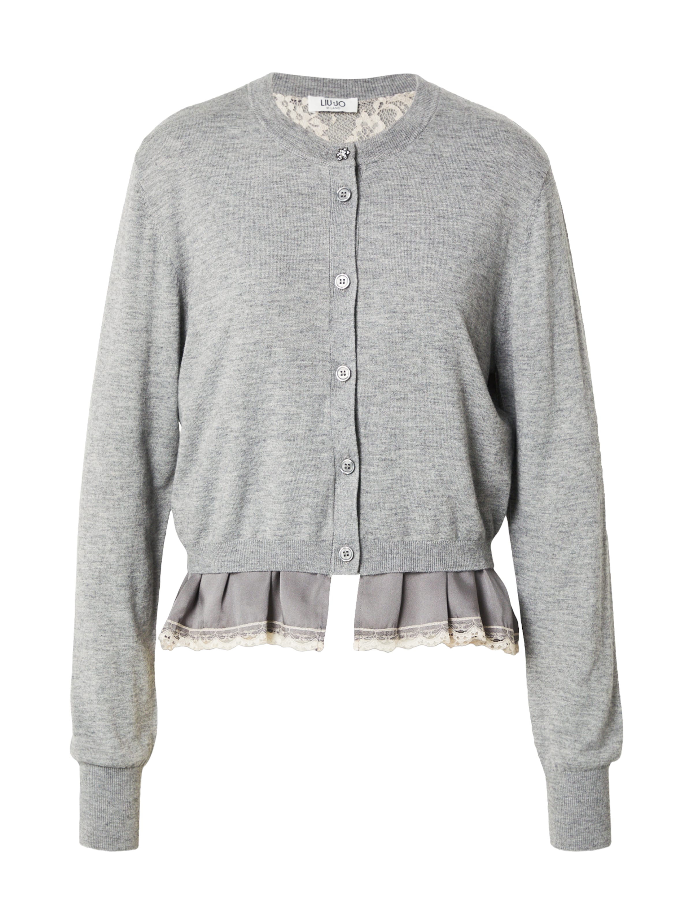 Liu Jo - Cárdigan 'APERTA' en gris: frente