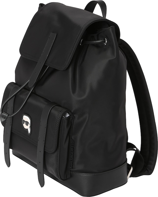 Karl Lagerfeld Rucksack 'Ikonik 2.0' in Schwarz Karl Lagerfeld Rucksack 'Ikonik 2.0' in Schwarz