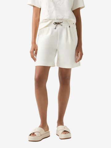 BOGNER Wide Leg Shorts 'Fea' in Weiß: Vorderseite