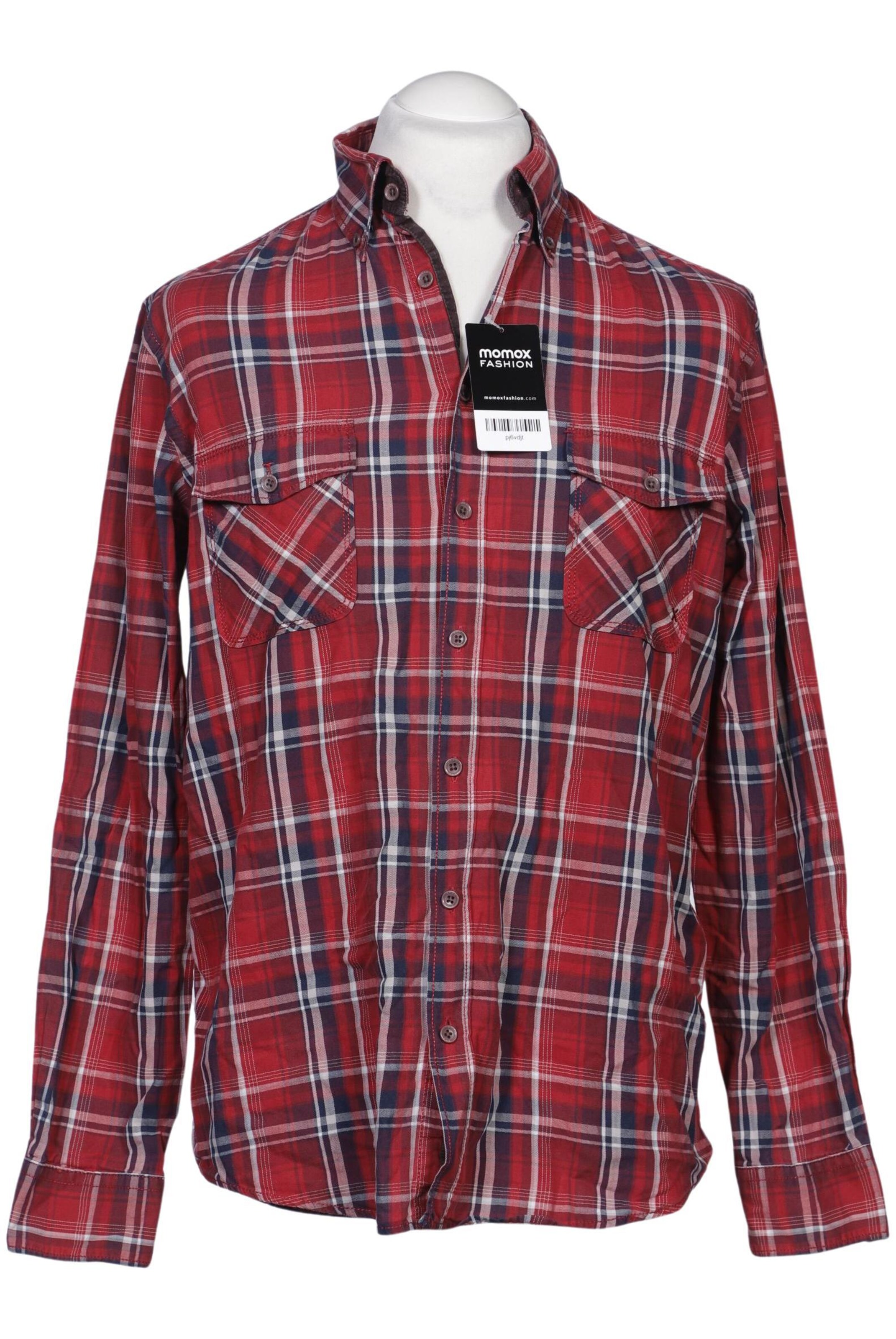 BRAX Button Up Shirt in M in Red: front