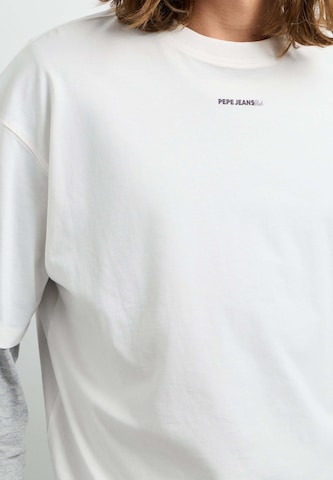 T-Shirt 'CURTIS' Pepe Jeans en blanc