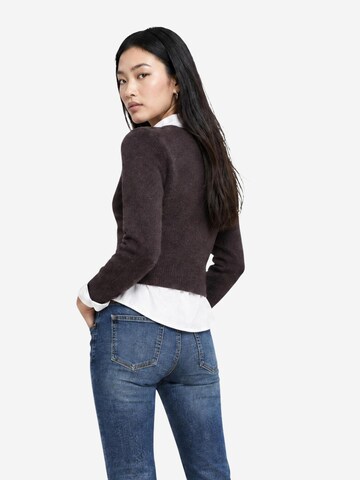 Pullover 'Jdysilla L/S Detail Cardigan Knt 15382689' di JDY in marrone