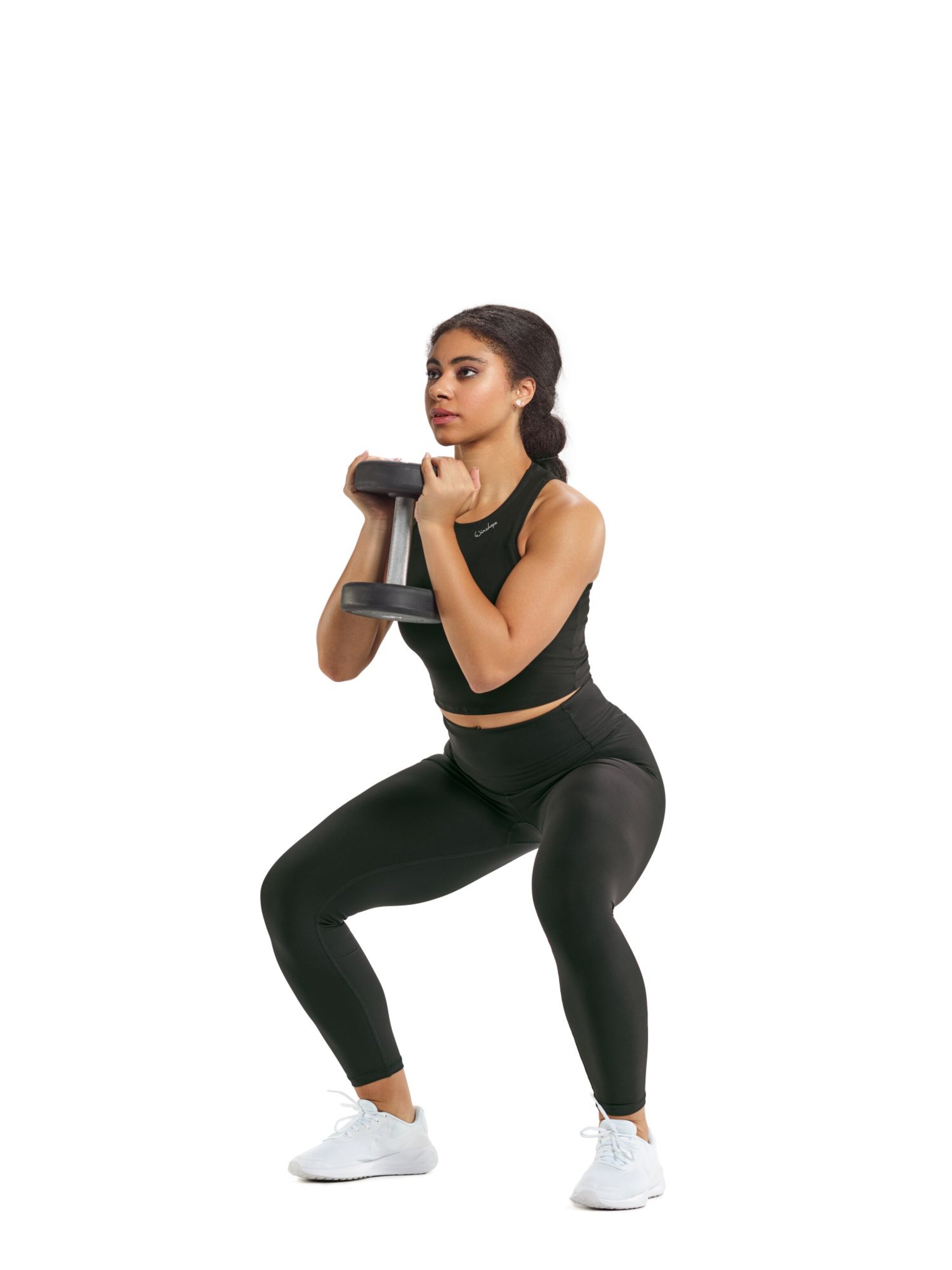 Top sportivo 'AET136C' di Winshape in nero