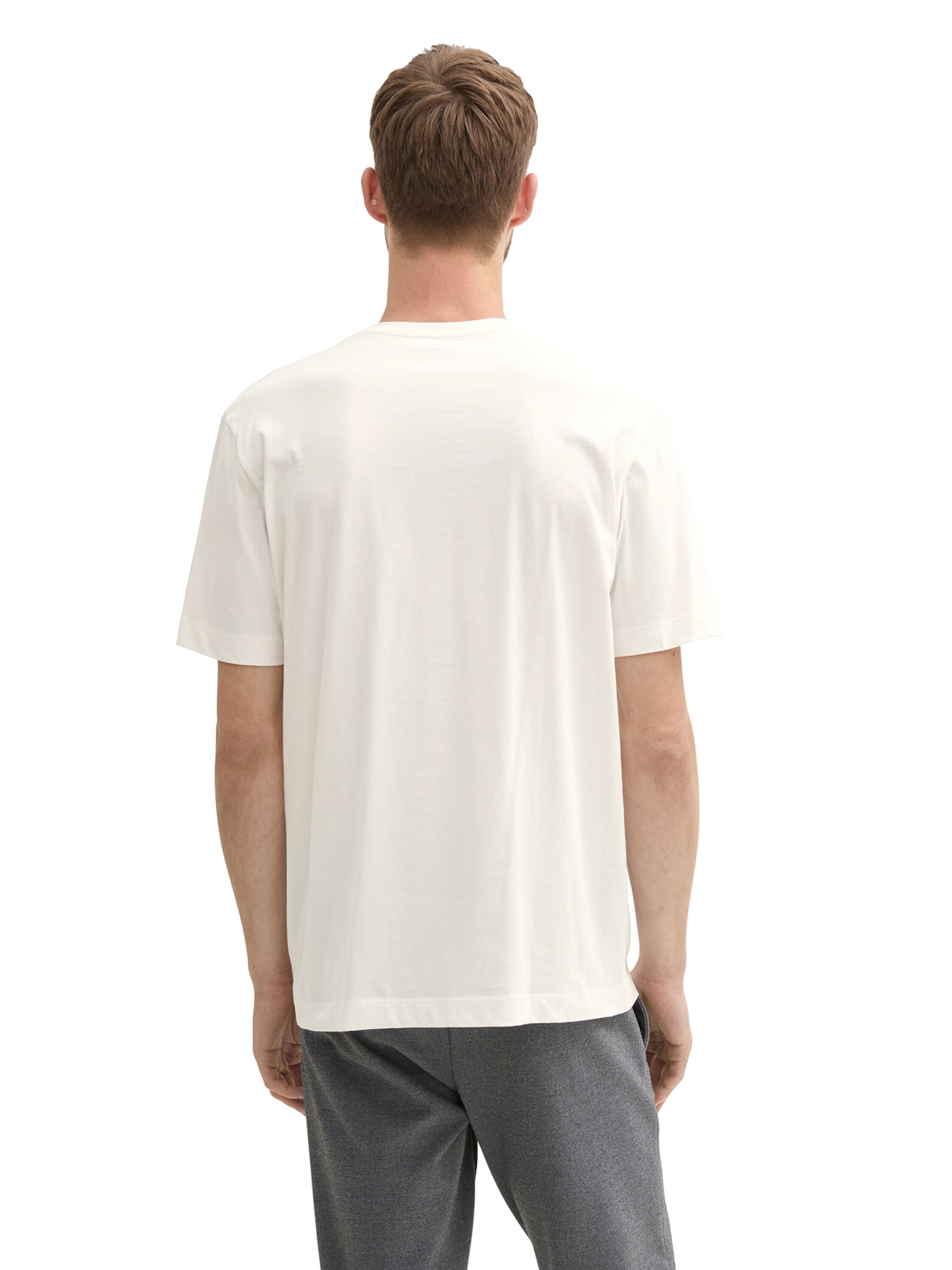 TOM TAILOR Shirt in White