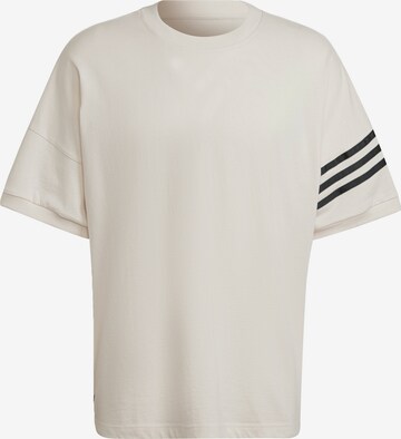 Maglietta 'Adicolor Neuclassics' di ADIDAS ORIGINALS in bianco: frontale