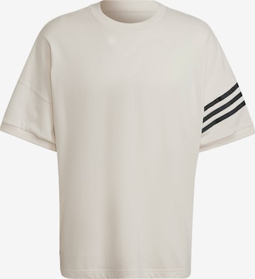 Tricou 'Adicolor Neuclassics' de la ADIDAS ORIGINALS pe alb: față